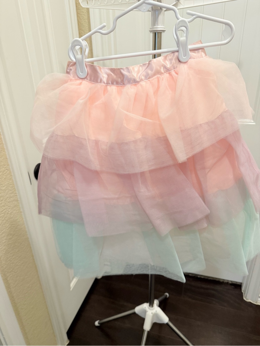Janie and Jack Pastel Colors Layered Tulle Skirt